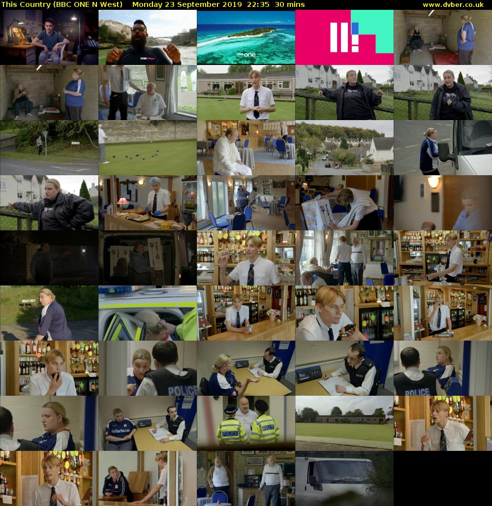 This Country (BBC ONE N West) Monday 23 September 2019 22:35 - 23:05