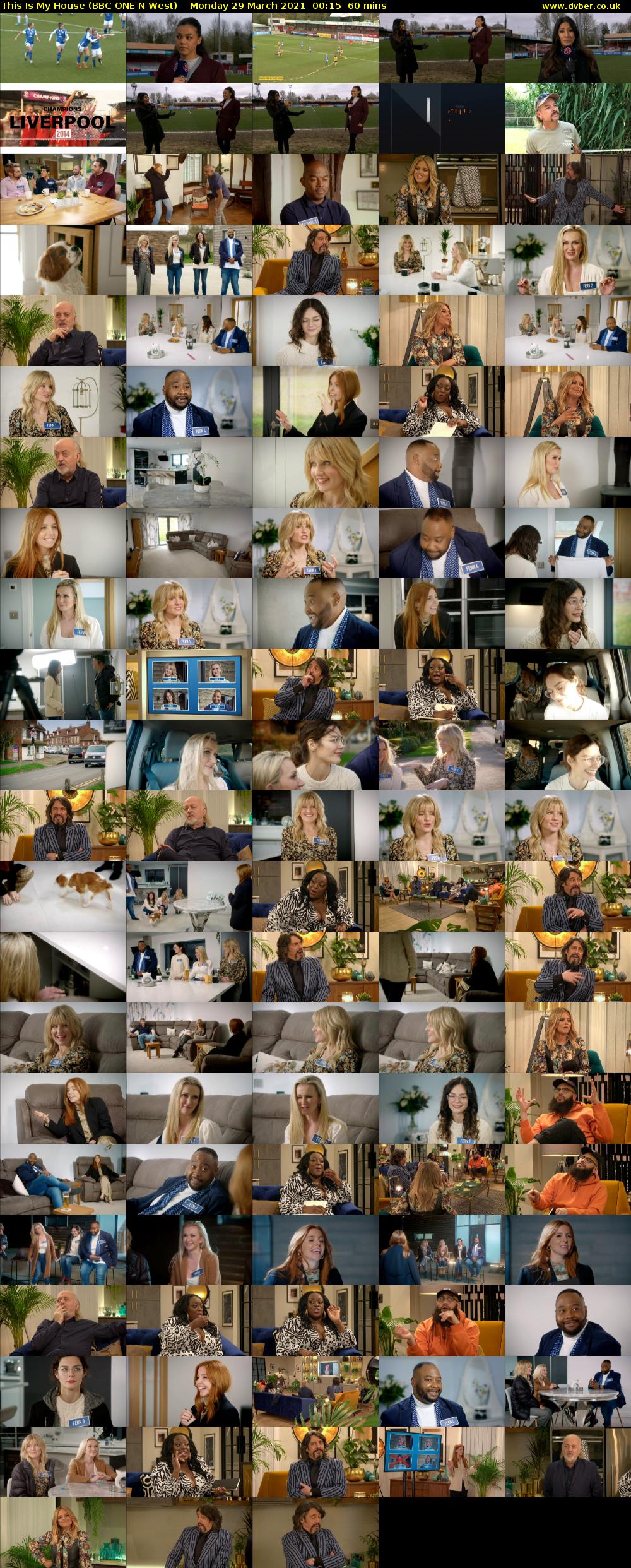 This is My House (BBC ONE N West) Monday 29 March 2021 00:15 - 01:15