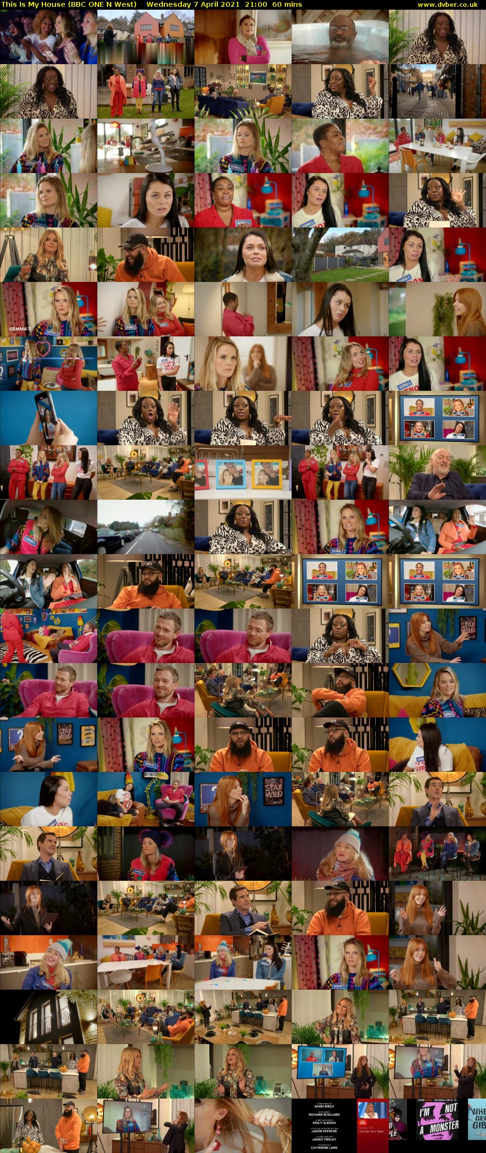 This is My House (BBC ONE N West) Wednesday 7 April 2021 21:00 - 22:00