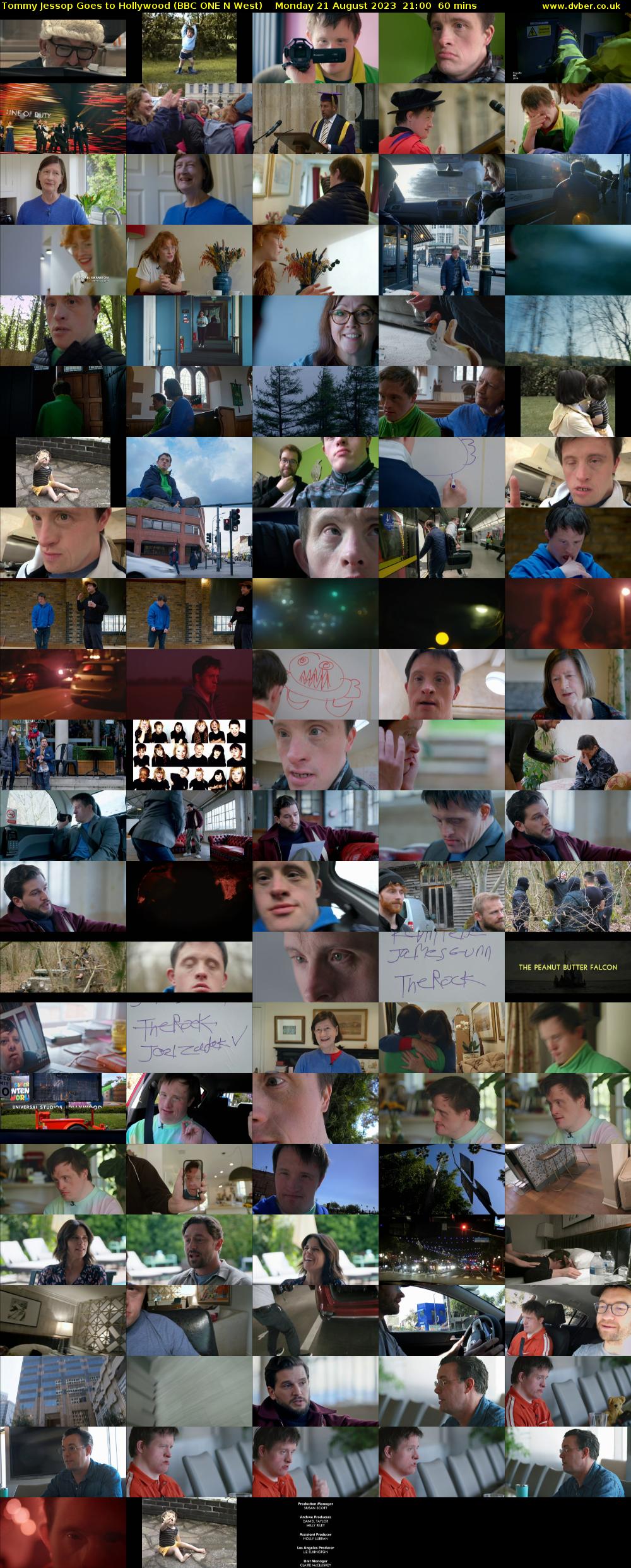 Tommy Jessop Goes to Hollywood (BBC ONE N West) Monday 21 August 2023 21:00 - 22:00
