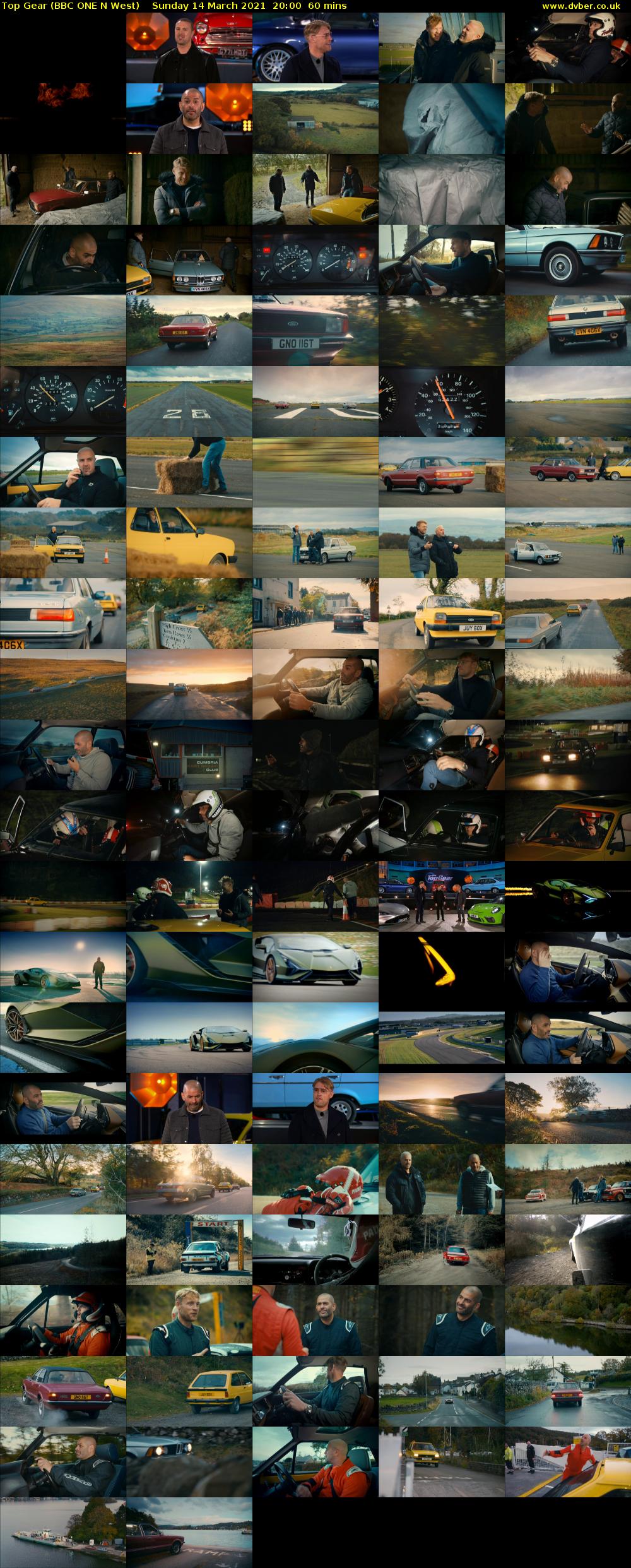 Top Gear (BBC ONE N West) Sunday 14 March 2021 20:00 - 21:00