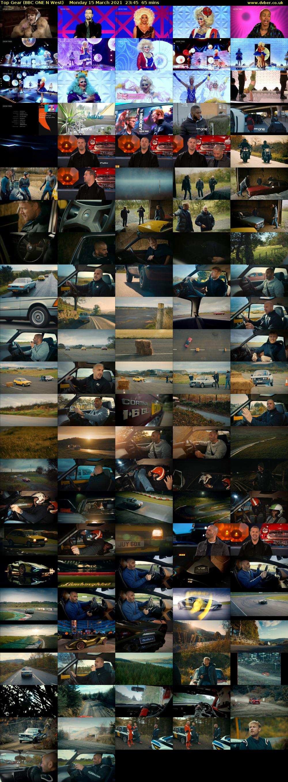 Top Gear (BBC ONE N West) Monday 15 March 2021 23:45 - 00:50