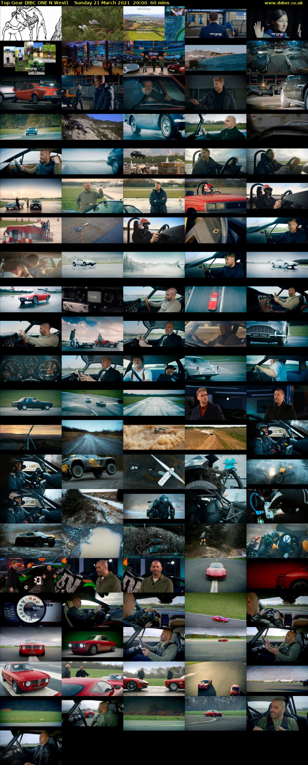 Top Gear (BBC ONE N West) Sunday 21 March 2021 20:00 - 21:00