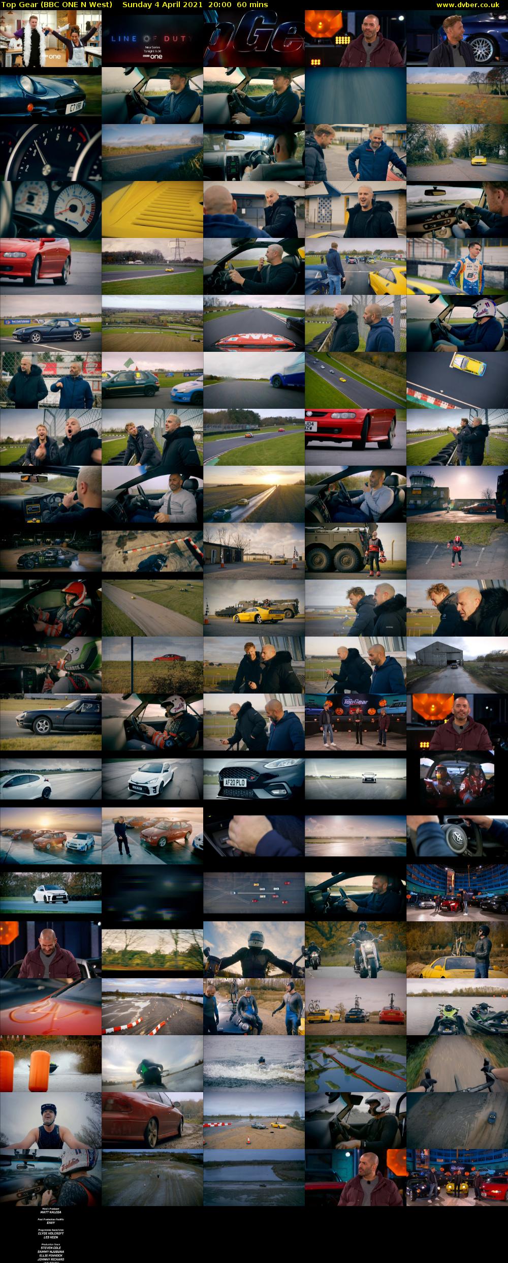 Top Gear (BBC ONE N West) Sunday 4 April 2021 20:00 - 21:00