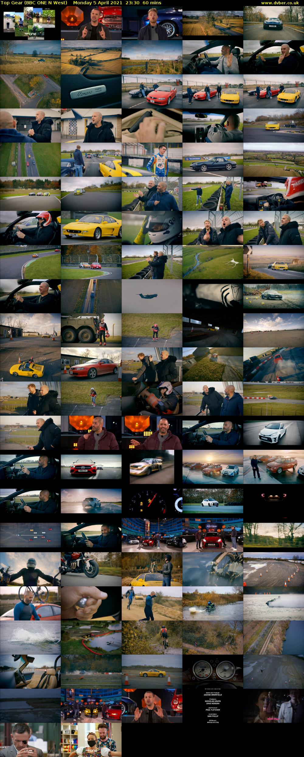 Top Gear (BBC ONE N West) Monday 5 April 2021 23:30 - 00:30
