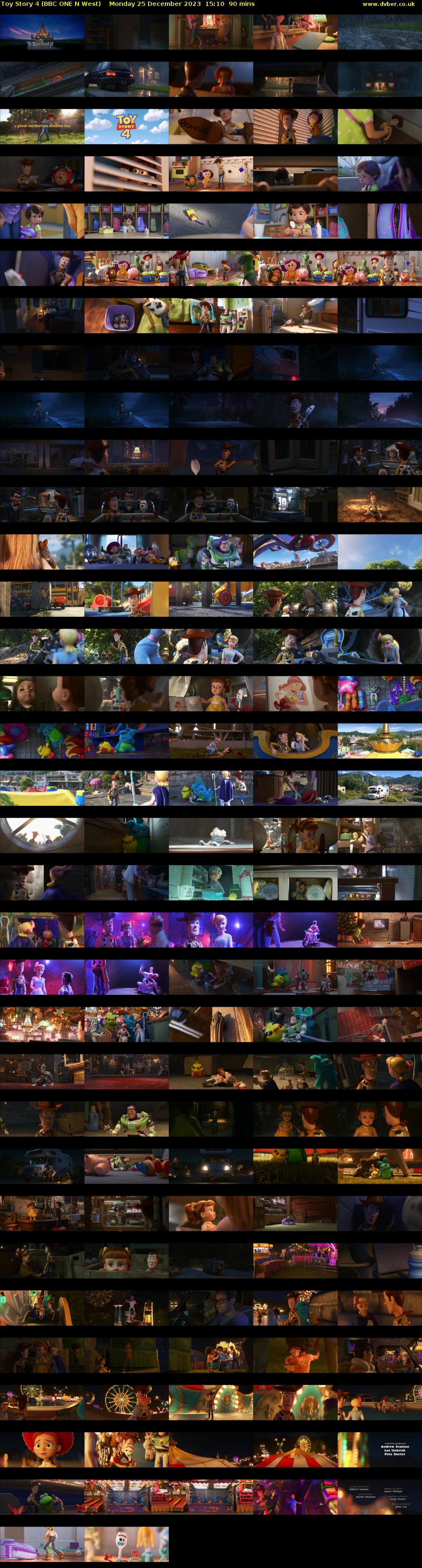 Toy Story 4 (BBC ONE N West) Monday 25 December 2023 15:10 - 16:40