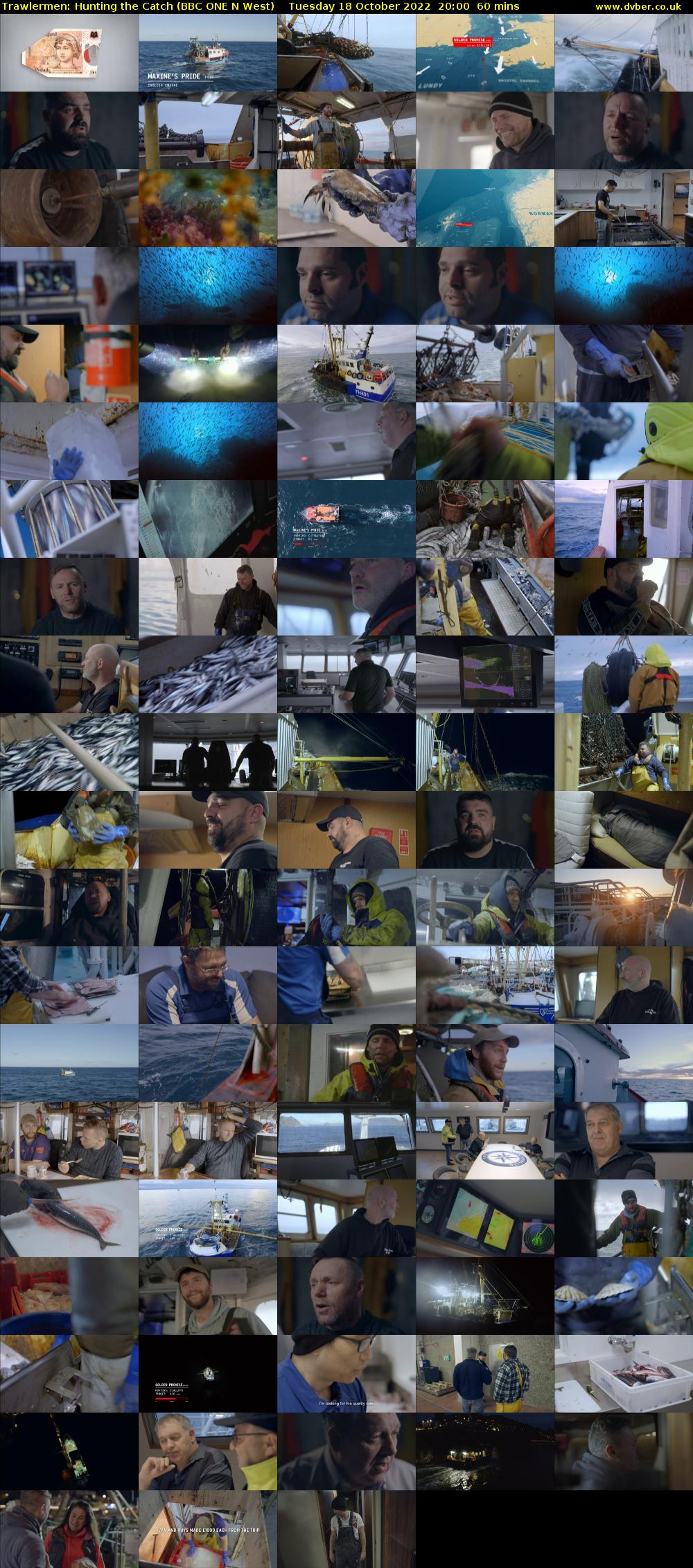 Trawlermen: Hunting the Catch (BBC ONE N West) Tuesday 18 October 2022 20:00 - 21:00