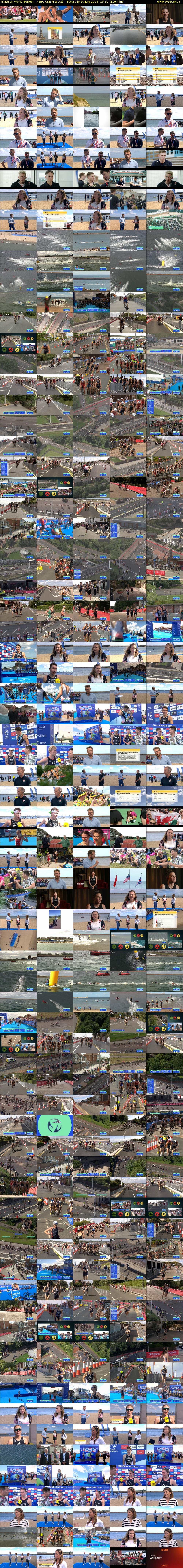 Triathlon World Series:... (BBC ONE N West) Saturday 29 July 2023 13:30 - 17:00