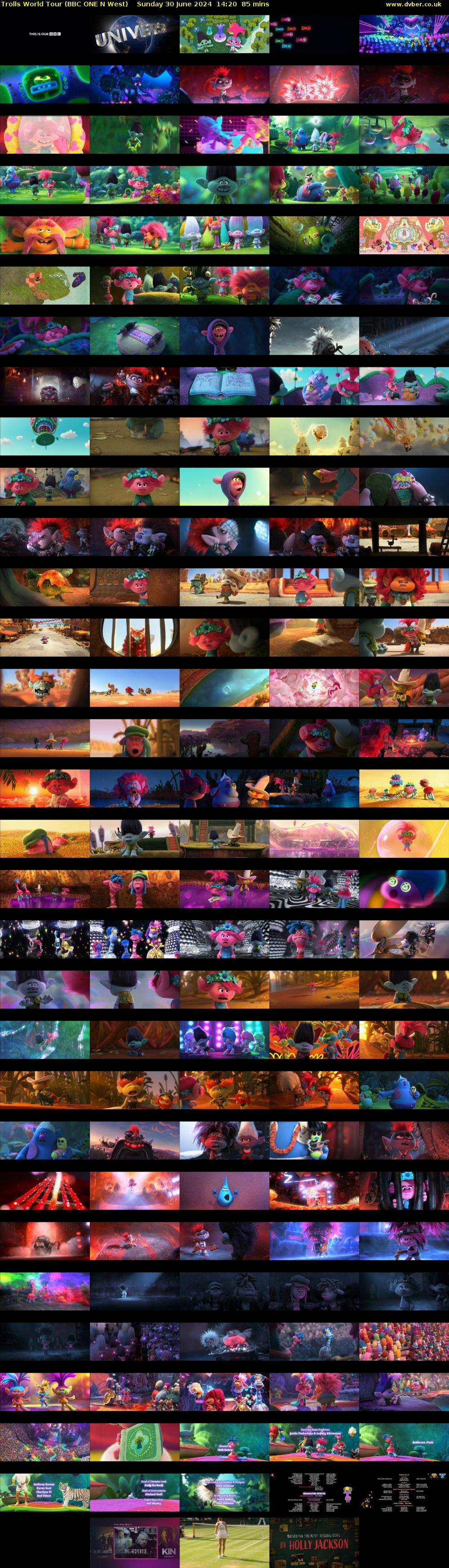 Trolls World Tour (BBC ONE N West) Sunday 30 June 2024 14:20 - 15:45
