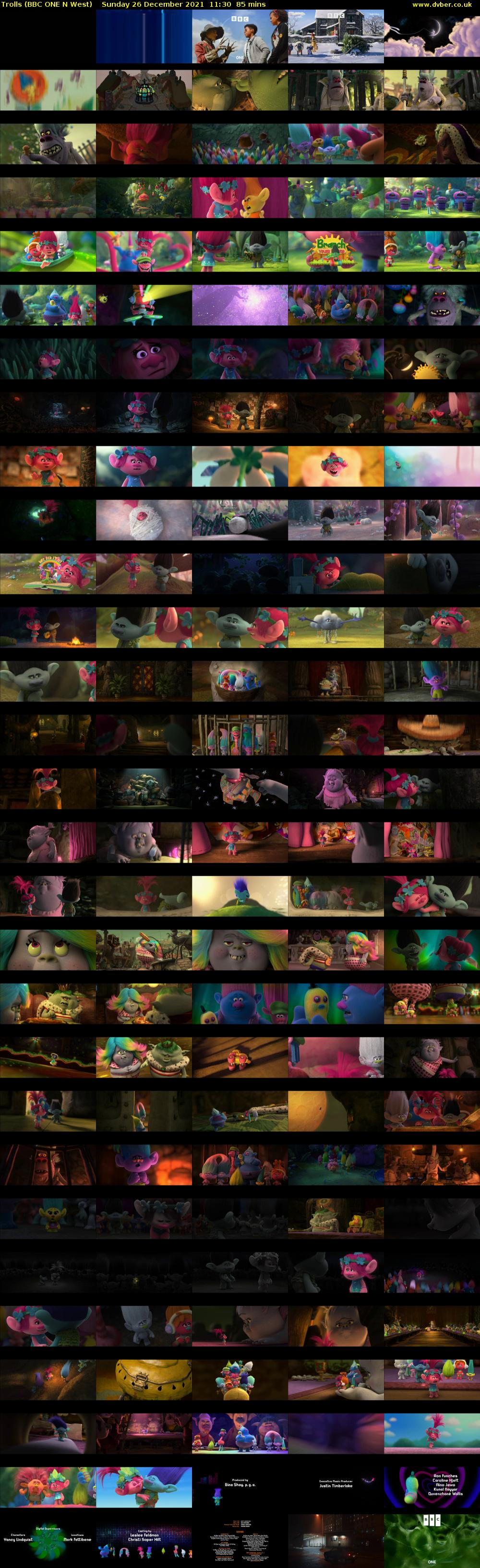 Trolls (BBC ONE N West) Sunday 26 December 2021 11:30 - 12:55