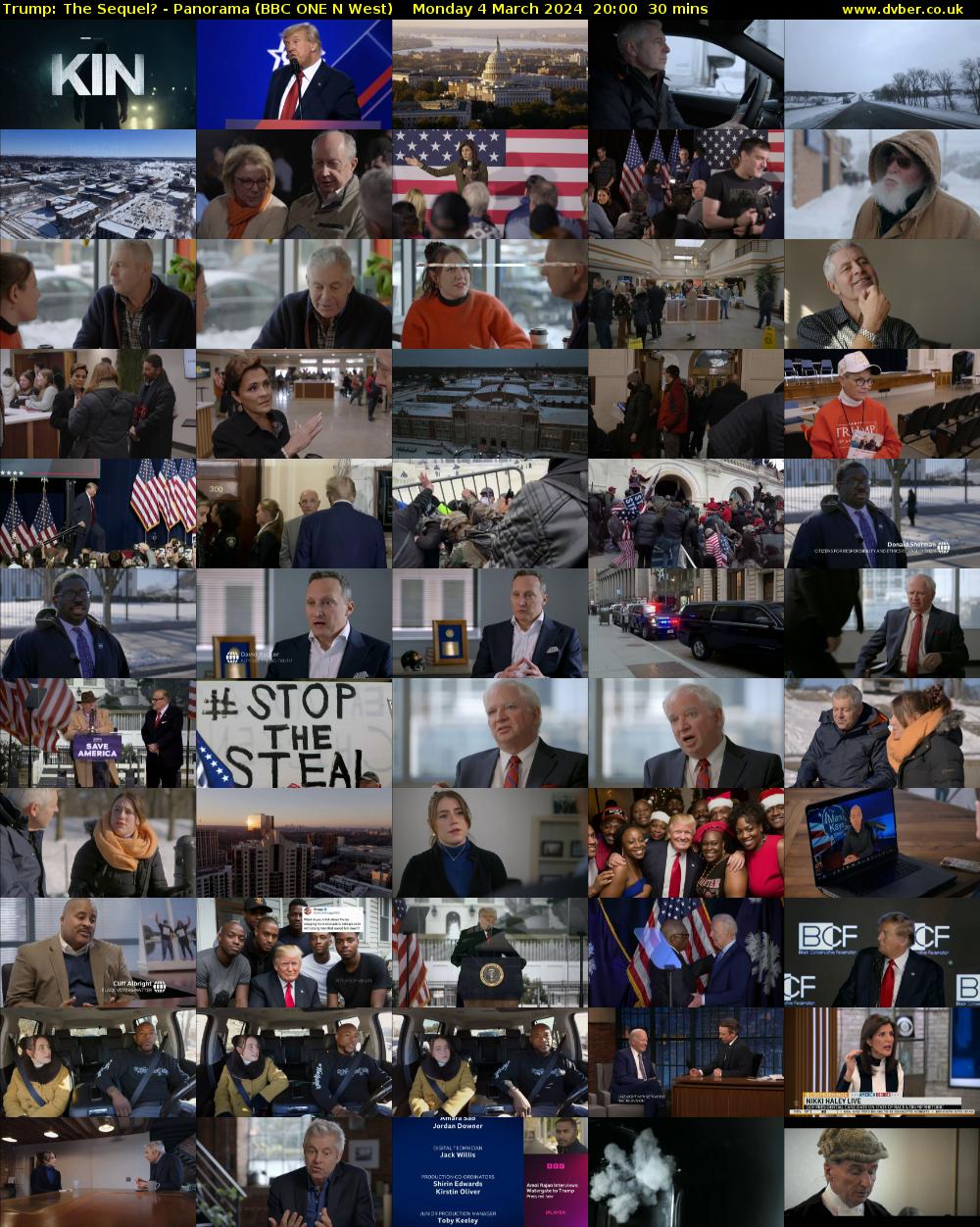 Trump: The Sequel? - Panorama (BBC ONE N West) Monday 4 March 2024 20:00 - 20:30