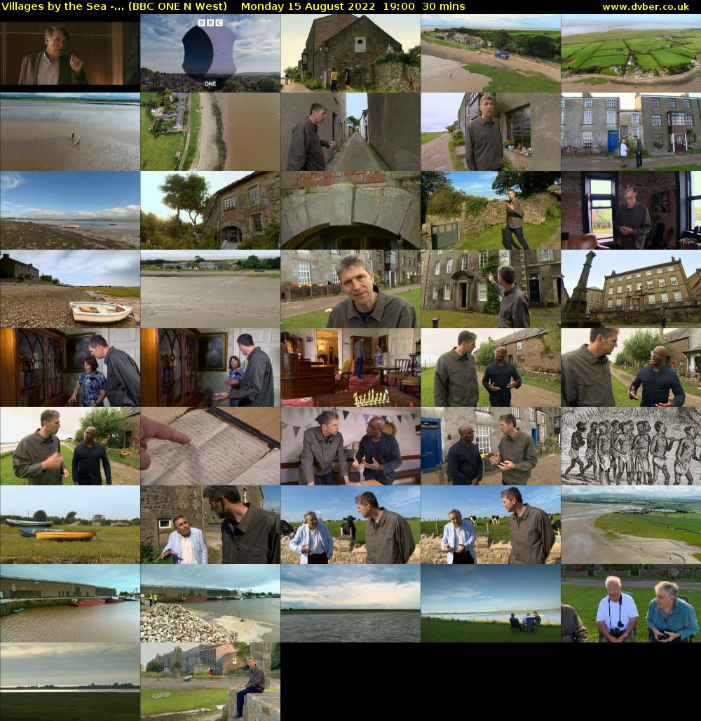 Villages by the Sea -... (BBC ONE N West) Monday 15 August 2022 19:00 - 19:30