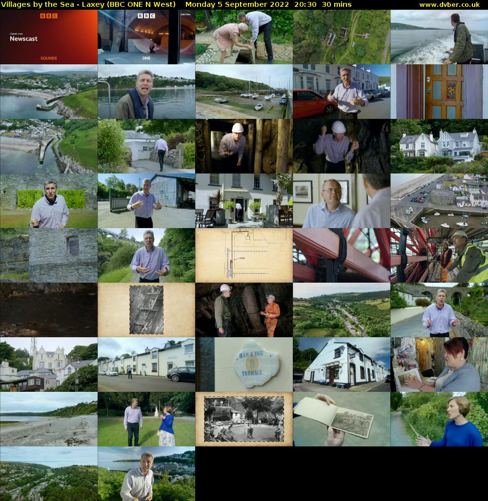 Villages by the Sea - Laxey (BBC ONE N West) Monday 5 September 2022 20:30 - 21:00