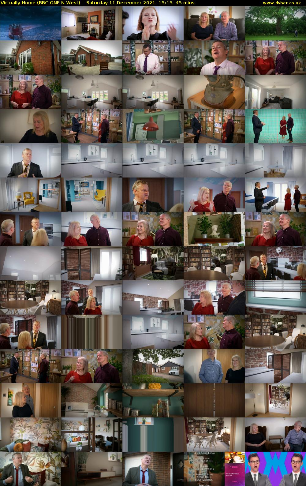 Virtually Home (BBC ONE N West) Saturday 11 December 2021 15:15 - 16:00