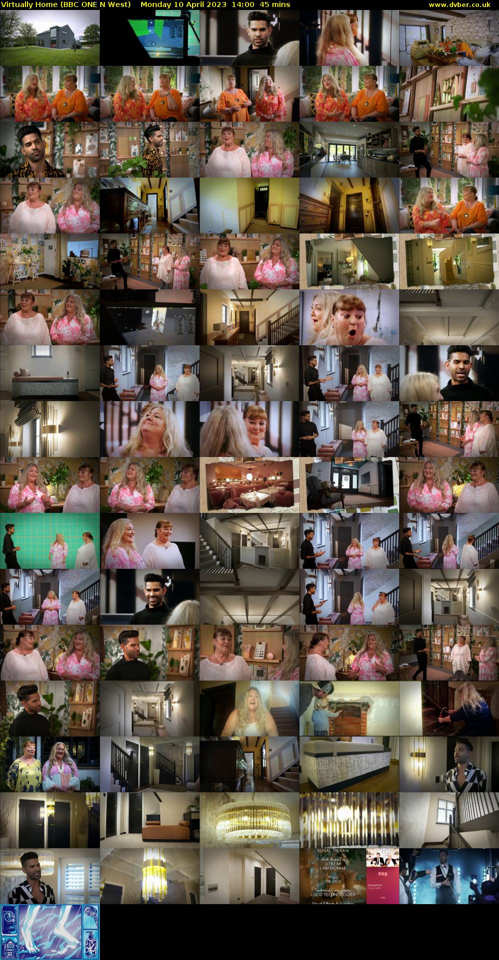Virtually Home (BBC ONE N West) Monday 10 April 2023 14:00 - 14:45