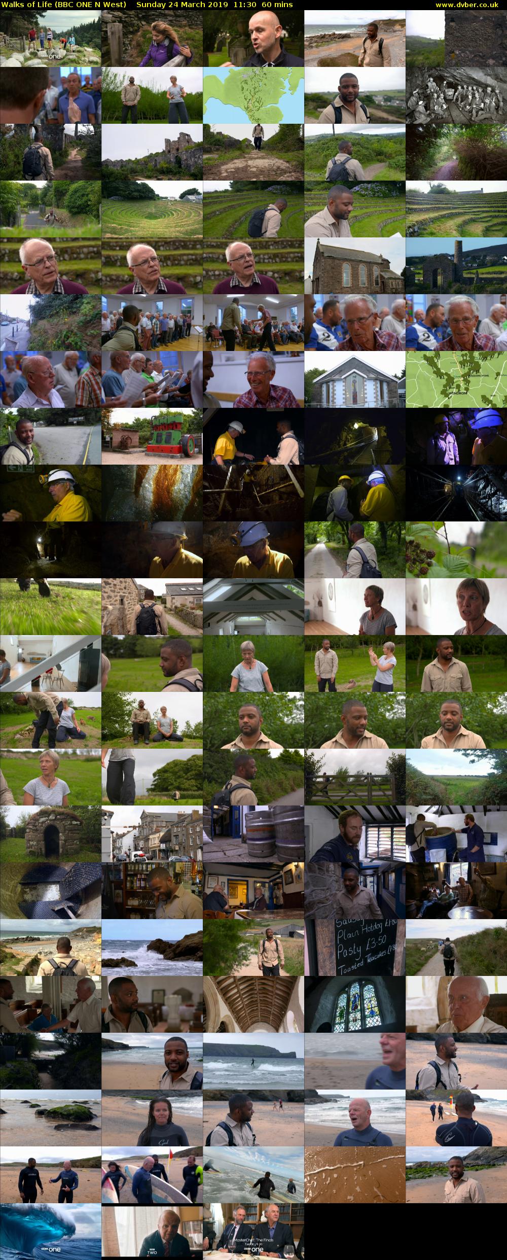 Walks of Life (BBC ONE N West) Sunday 24 March 2019 11:30 - 12:30