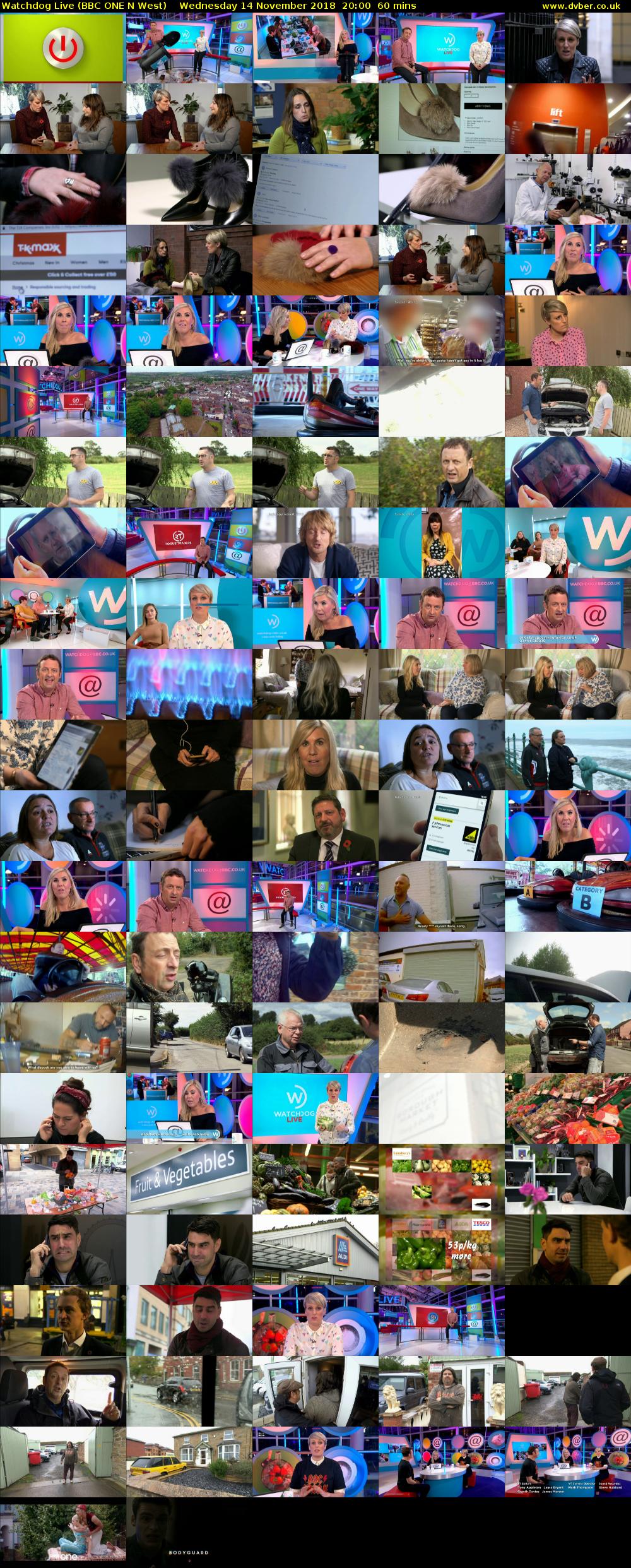 Watchdog Live (BBC ONE N West) Wednesday 14 November 2018 20:00 - 21:00