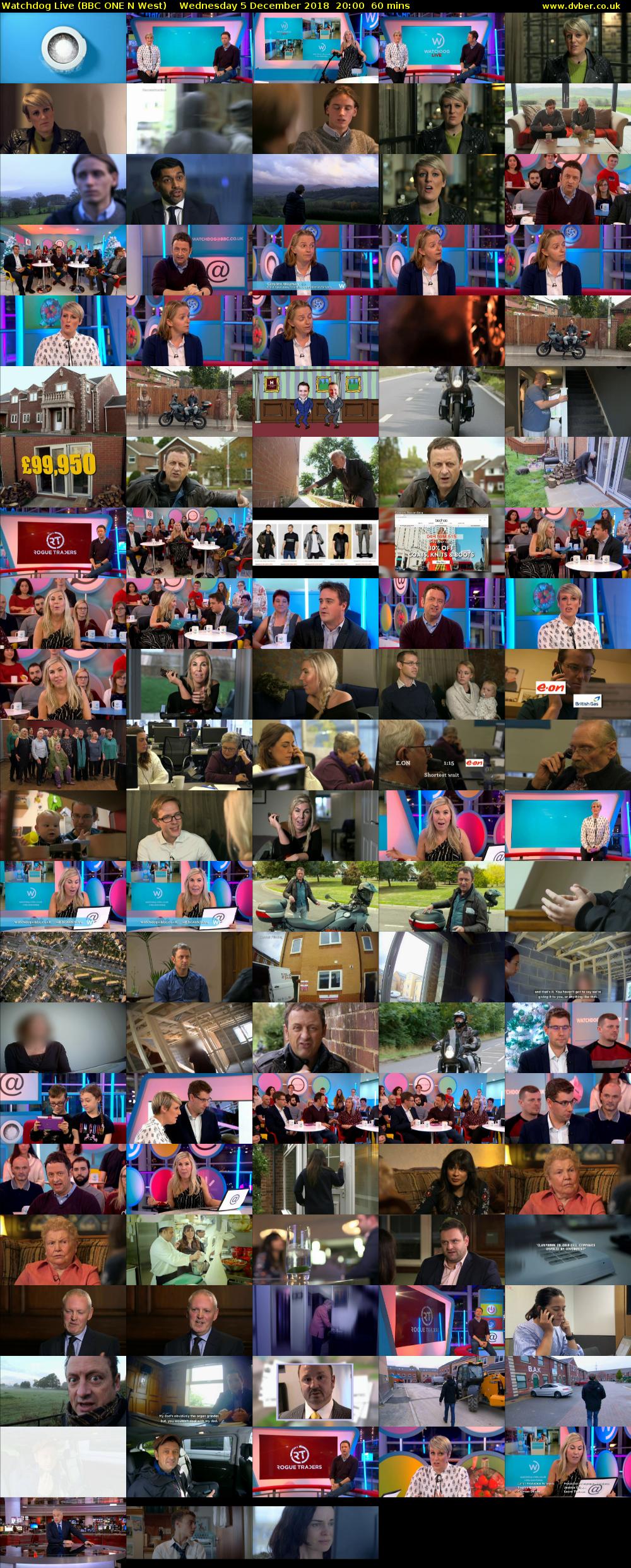 Watchdog Live (BBC ONE N West) Wednesday 5 December 2018 20:00 - 21:00