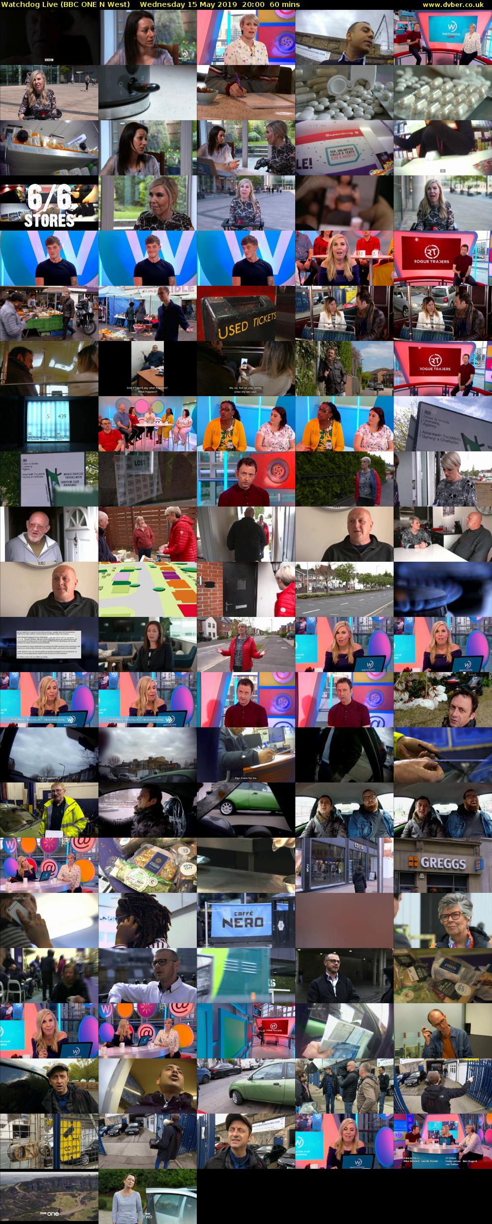Watchdog Live (BBC ONE N West) Wednesday 15 May 2019 20:00 - 21:00