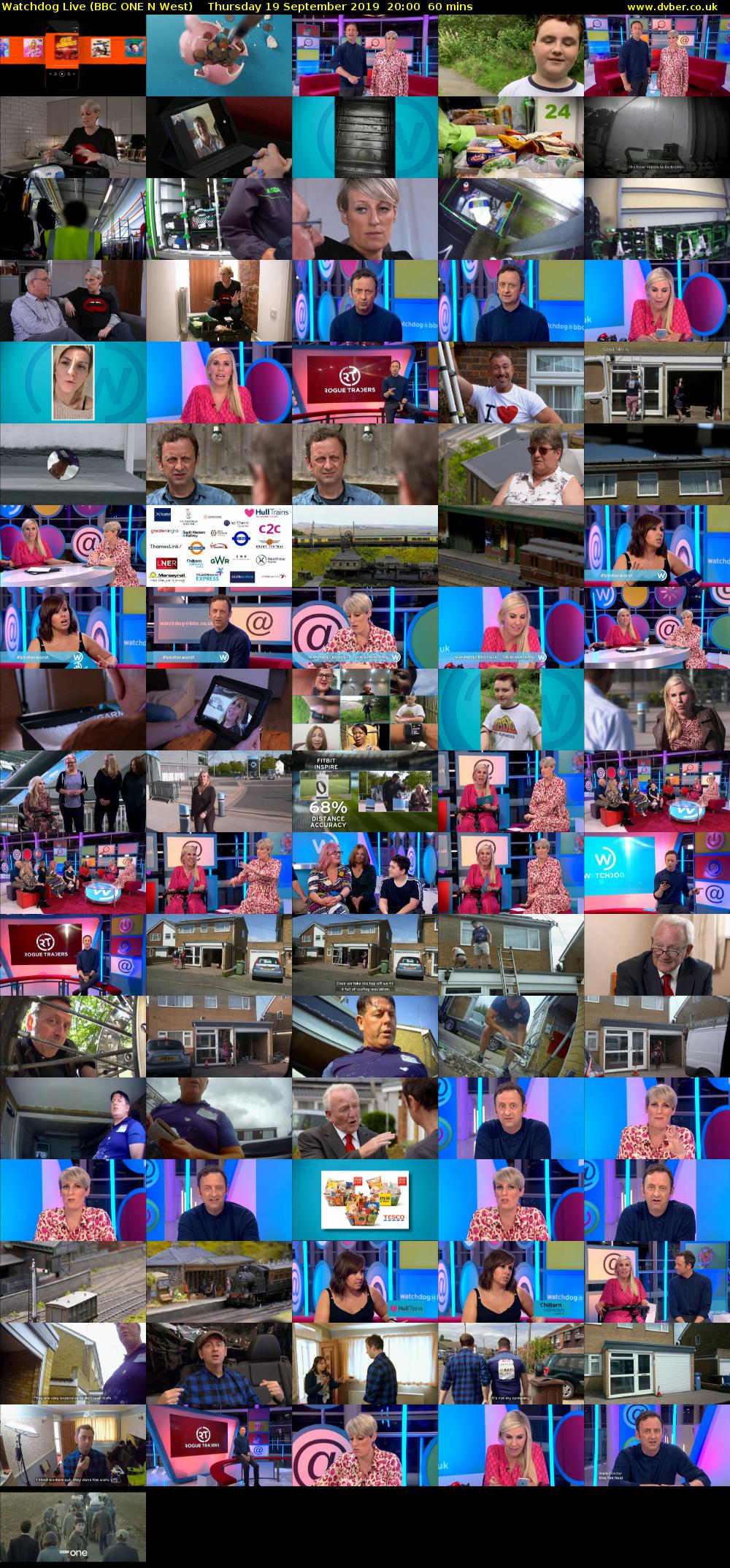 Watchdog Live (BBC ONE N West) Thursday 19 September 2019 20:00 - 21:00