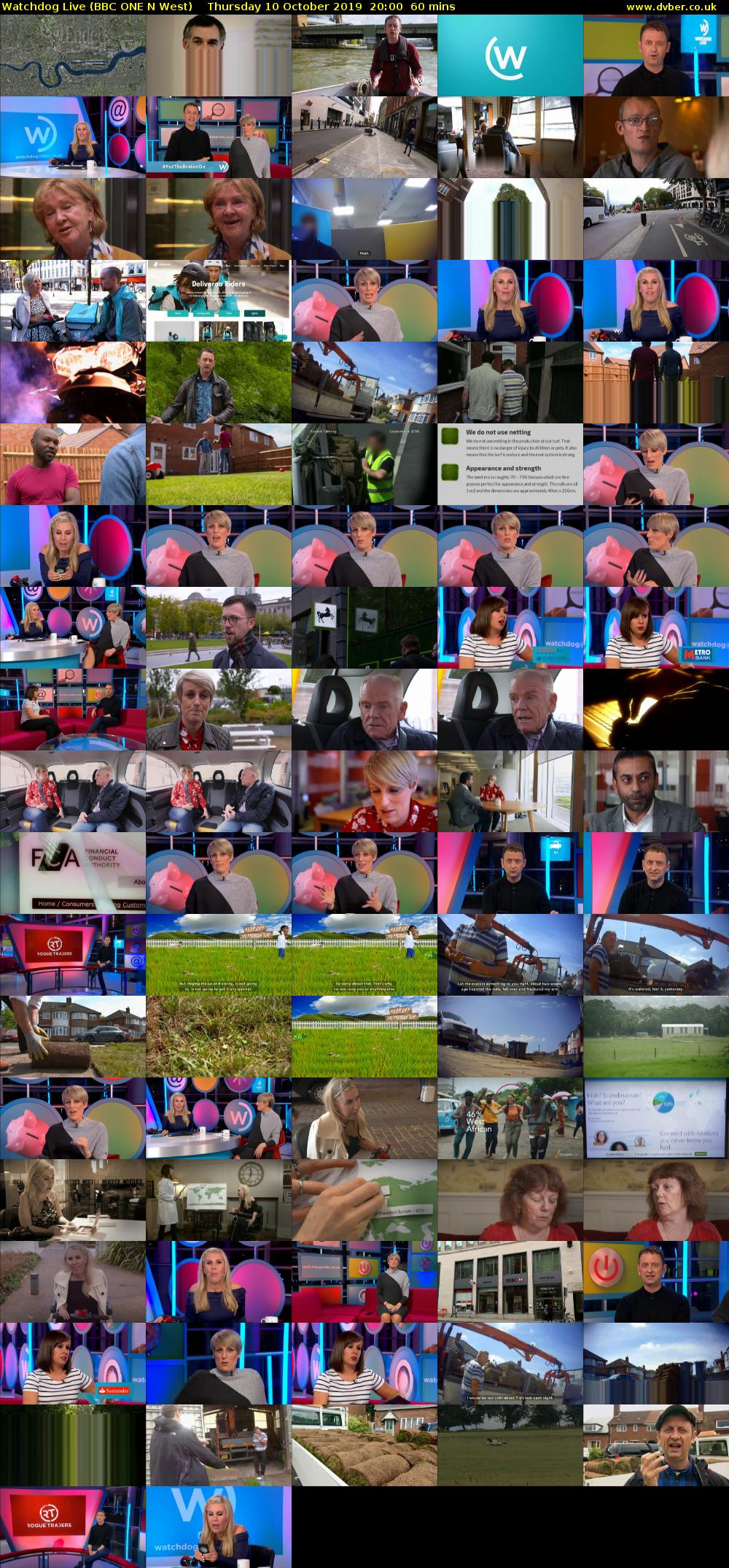Watchdog Live (BBC ONE N West) Thursday 10 October 2019 20:00 - 21:00