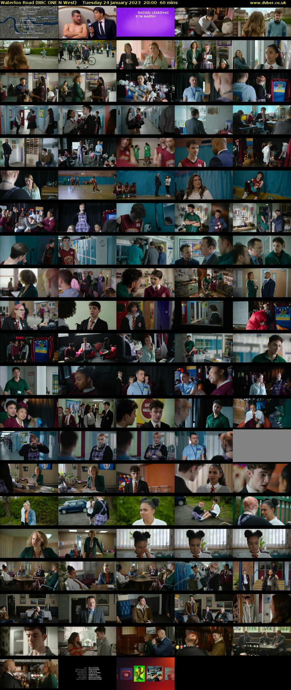Waterloo Road (BBC ONE N West) Tuesday 24 January 2023 20:00 - 21:00