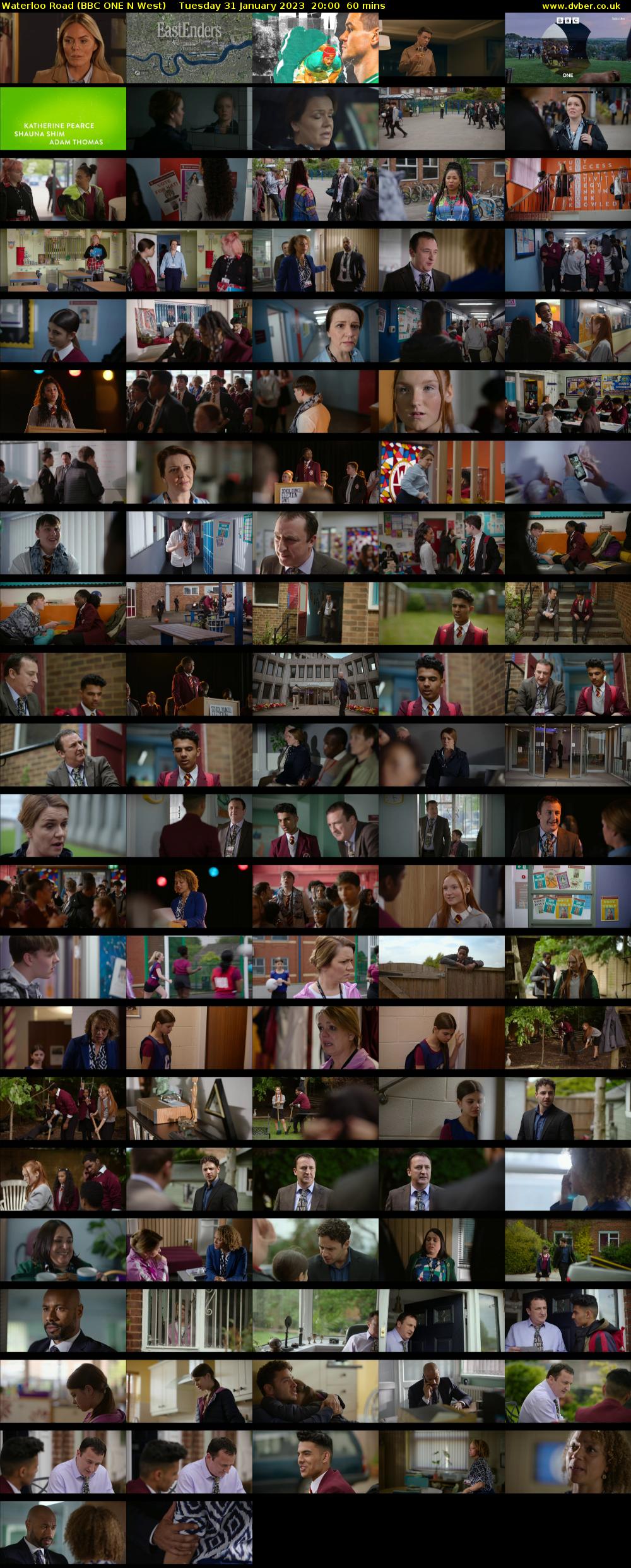 Waterloo Road (BBC ONE N West) Tuesday 31 January 2023 20:00 - 21:00