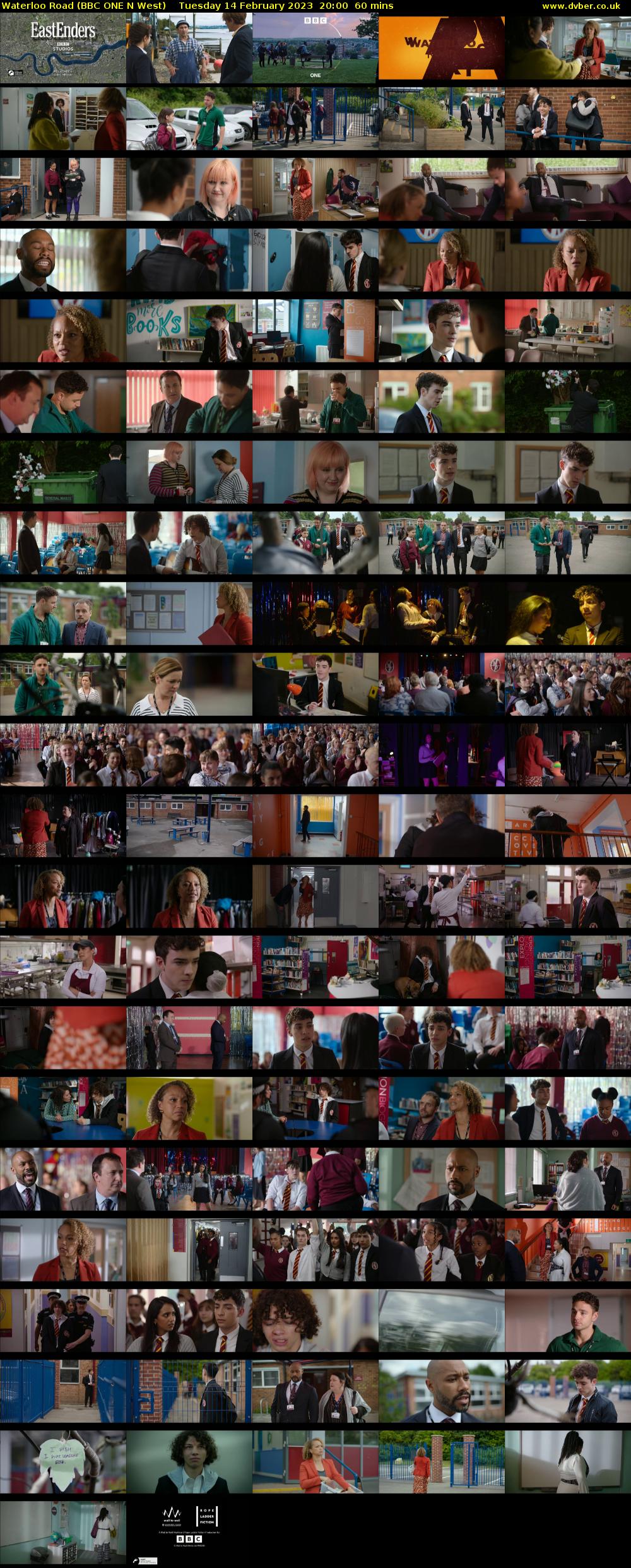 Waterloo Road (BBC ONE N West) Tuesday 14 February 2023 20:00 - 21:00