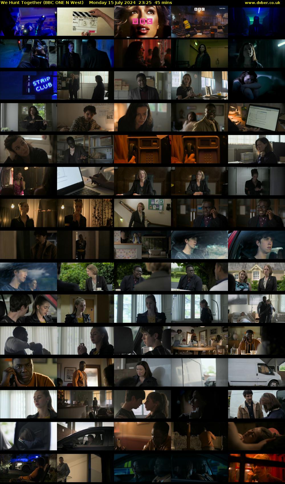 We Hunt Together (BBC ONE N West) Monday 15 July 2024 23:25 - 00:10
