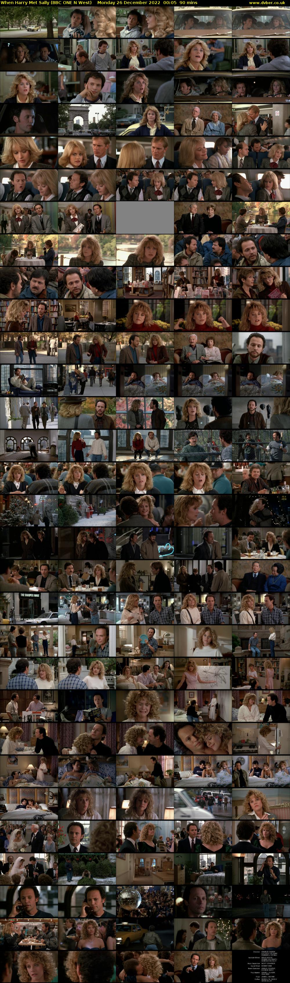 When Harry Met Sally (BBC ONE N West) Monday 26 December 2022 00:05 - 01:35