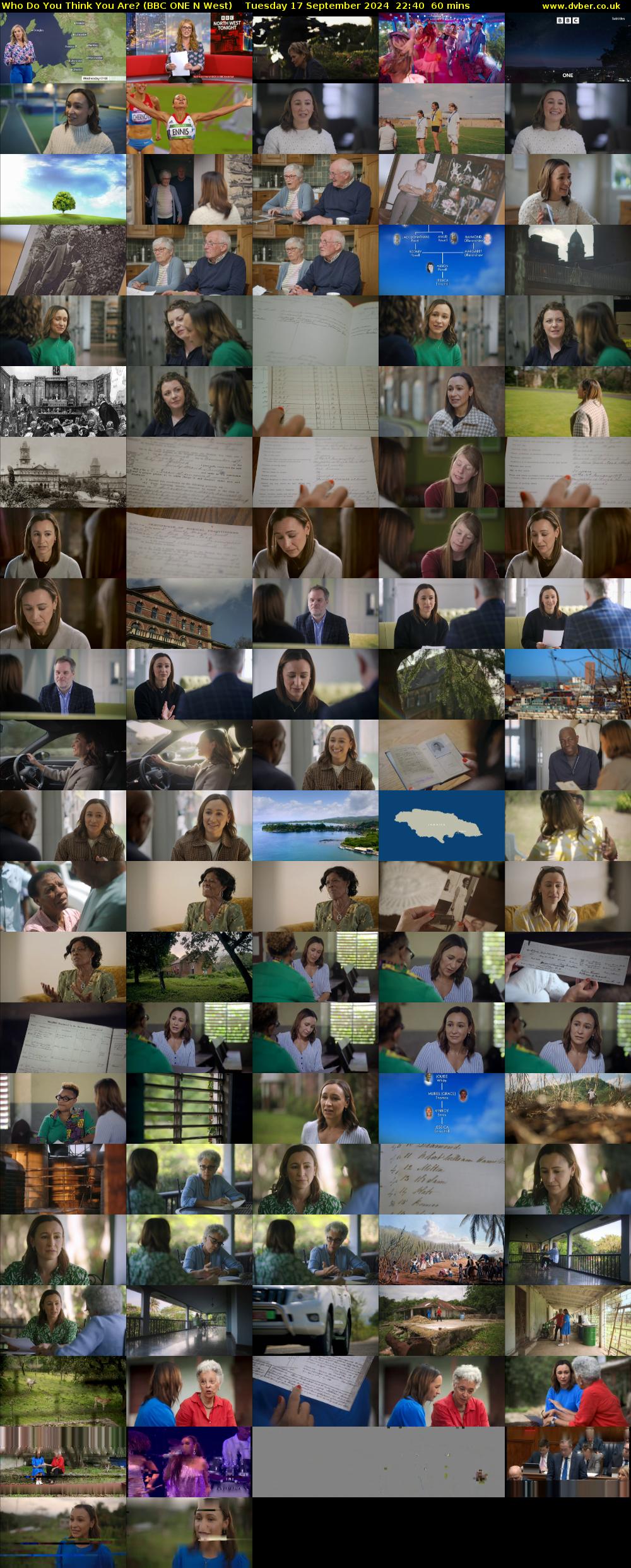 Who Do You Think You Are? (BBC ONE N West) Tuesday 17 September 2024 22:40 - 23:40