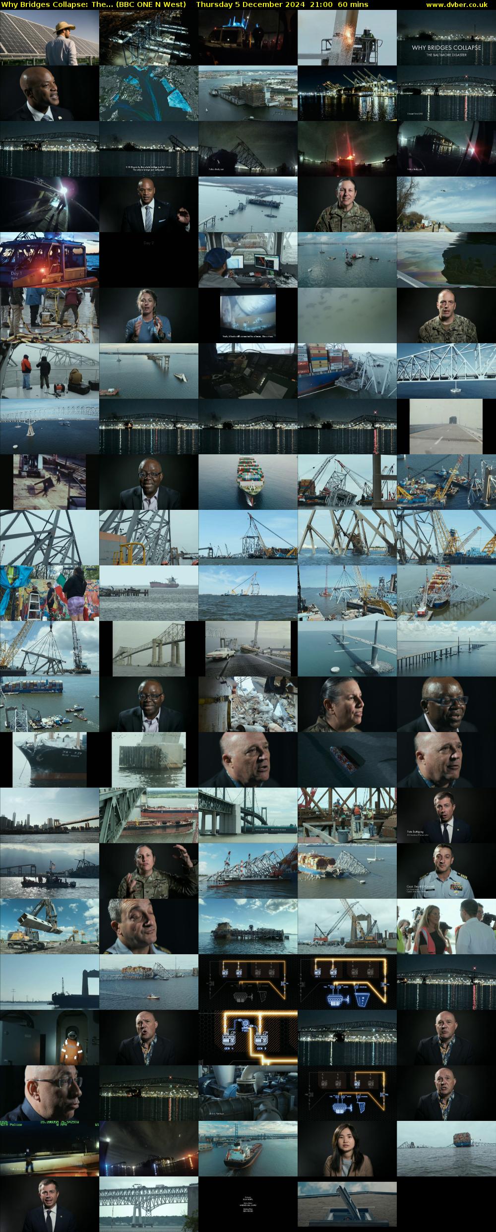 Why Bridges Collapse: The... (BBC ONE N West) Thursday 5 December 2024 21:00 - 22:00
