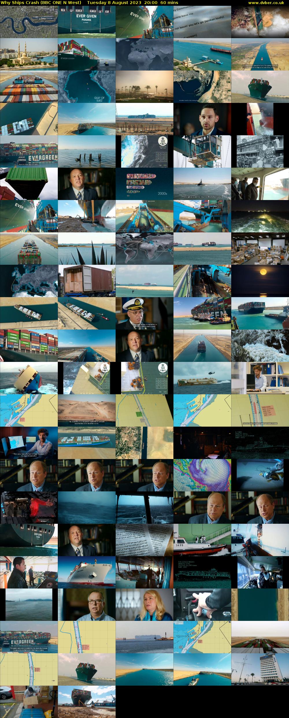 Why Ships Crash (BBC ONE N West) Tuesday 8 August 2023 20:00 - 21:00