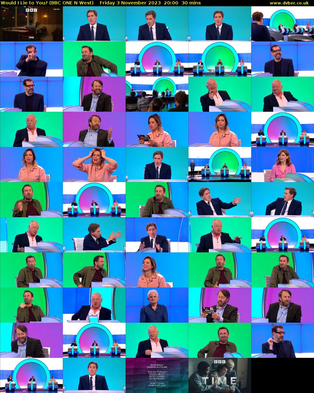 Would I Lie to You? (BBC ONE N West) Friday 3 November 2023 20:00 - 20:30