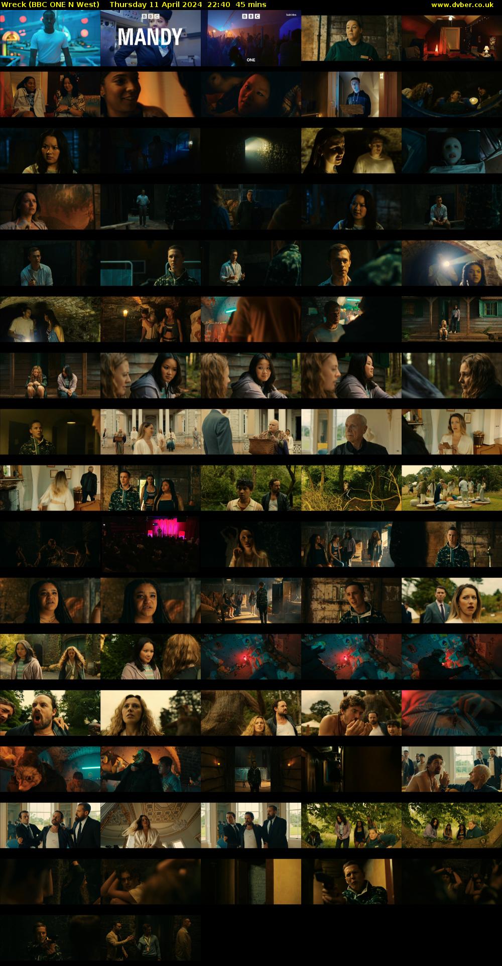 Wreck (BBC ONE N West) Thursday 11 April 2024 22:40 - 23:25