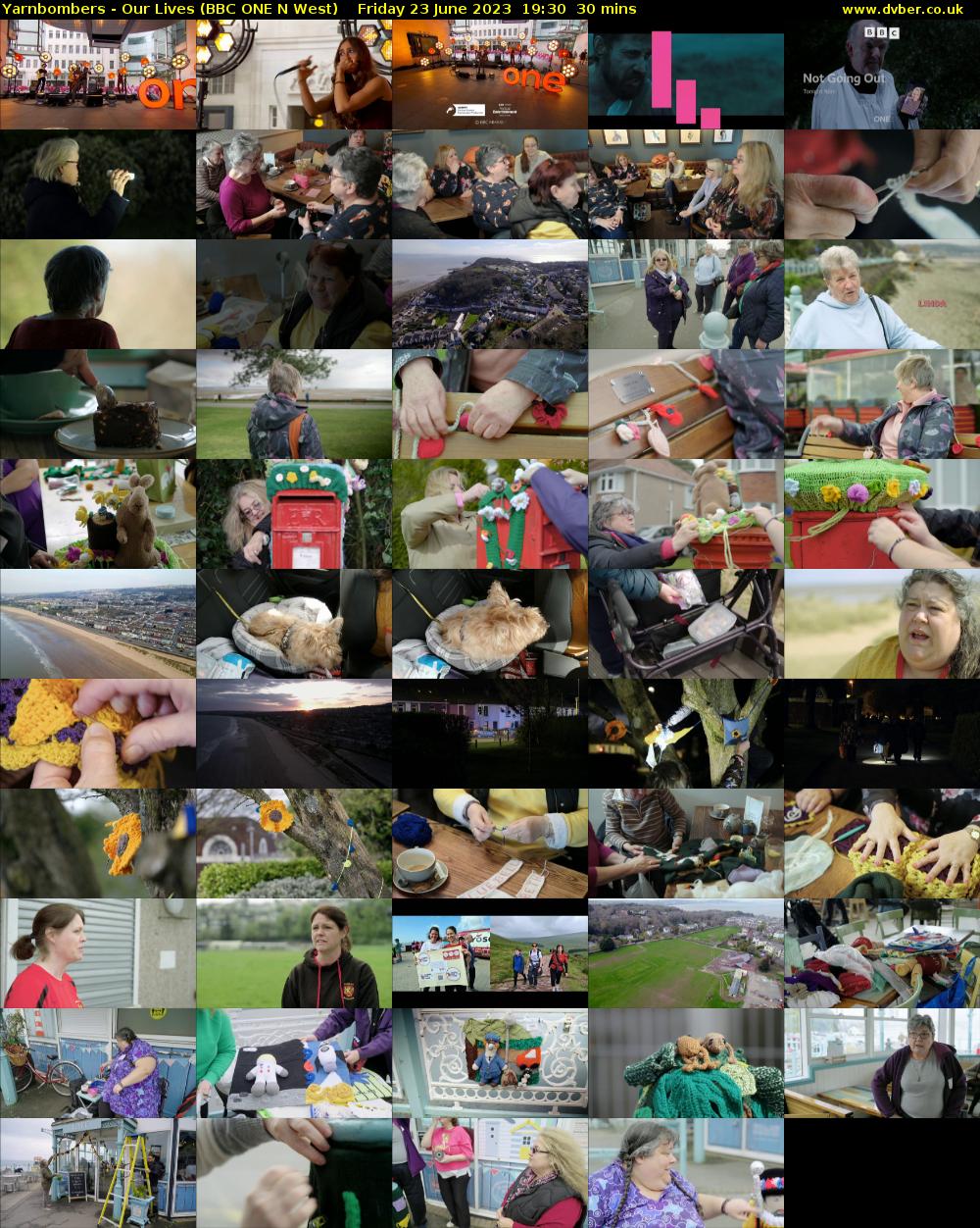 Yarnbombers - Our Lives (BBC ONE N West) Friday 23 June 2023 19:30 - 20:00