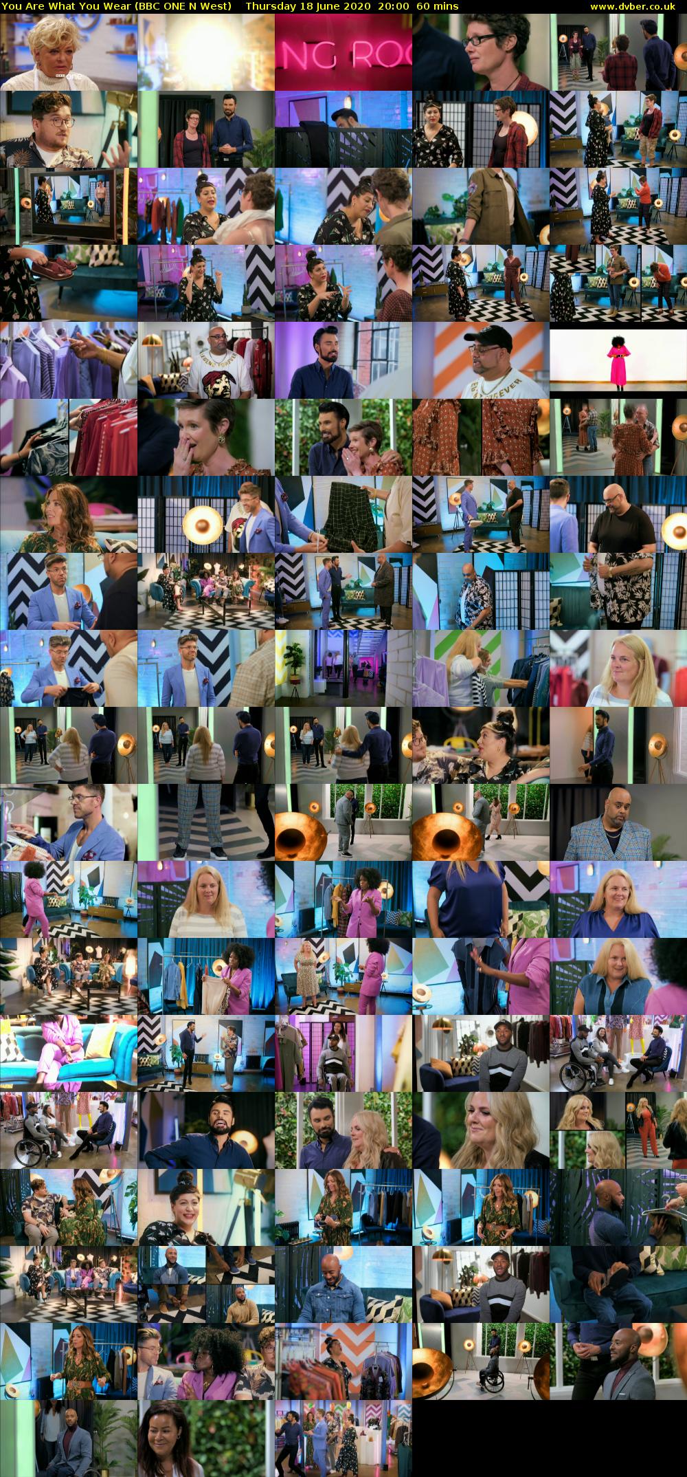 You Are What You Wear (BBC ONE N West) Thursday 18 June 2020 20:00 - 21:00