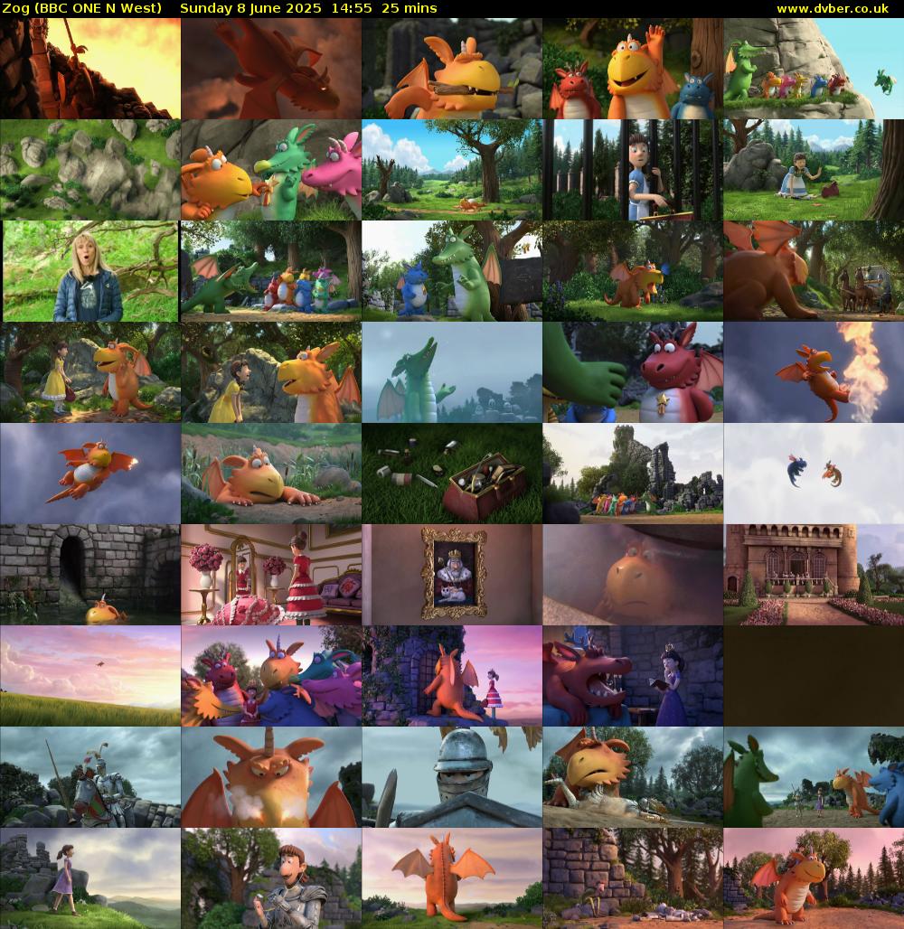 Zog (BBC ONE N West) Sunday 8 June 2025 14:55 - 15:20