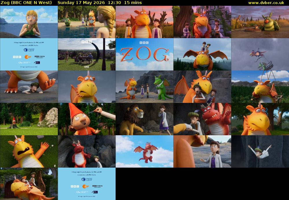 Zog (BBC ONE N West) Sunday 17 May 2026 12:30 - 12:45