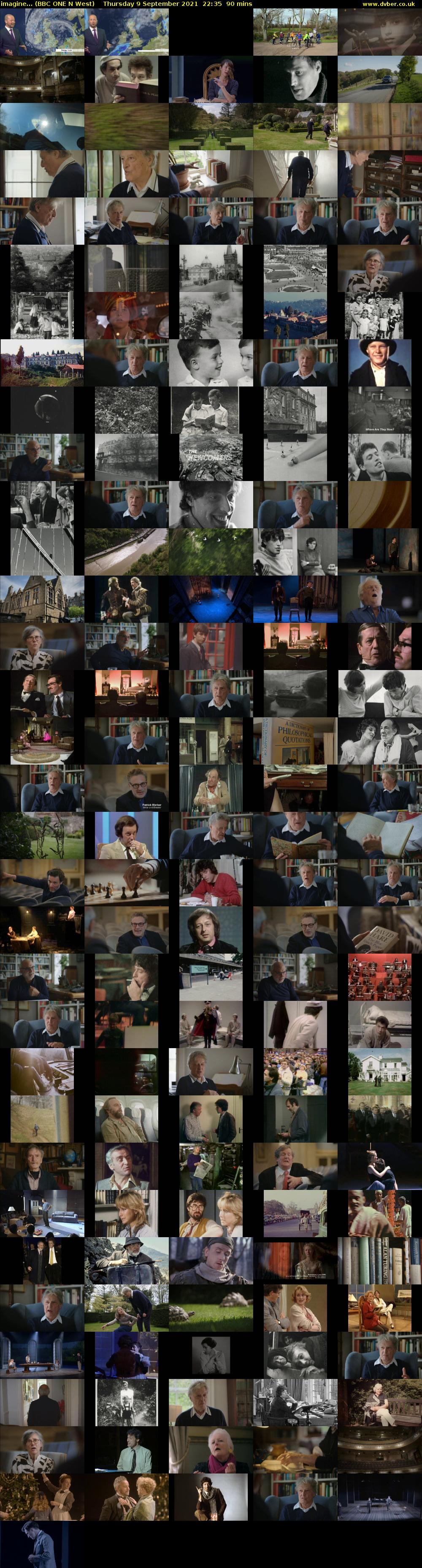 imagine... (BBC ONE N West) Thursday 9 September 2021 22:35 - 00:05