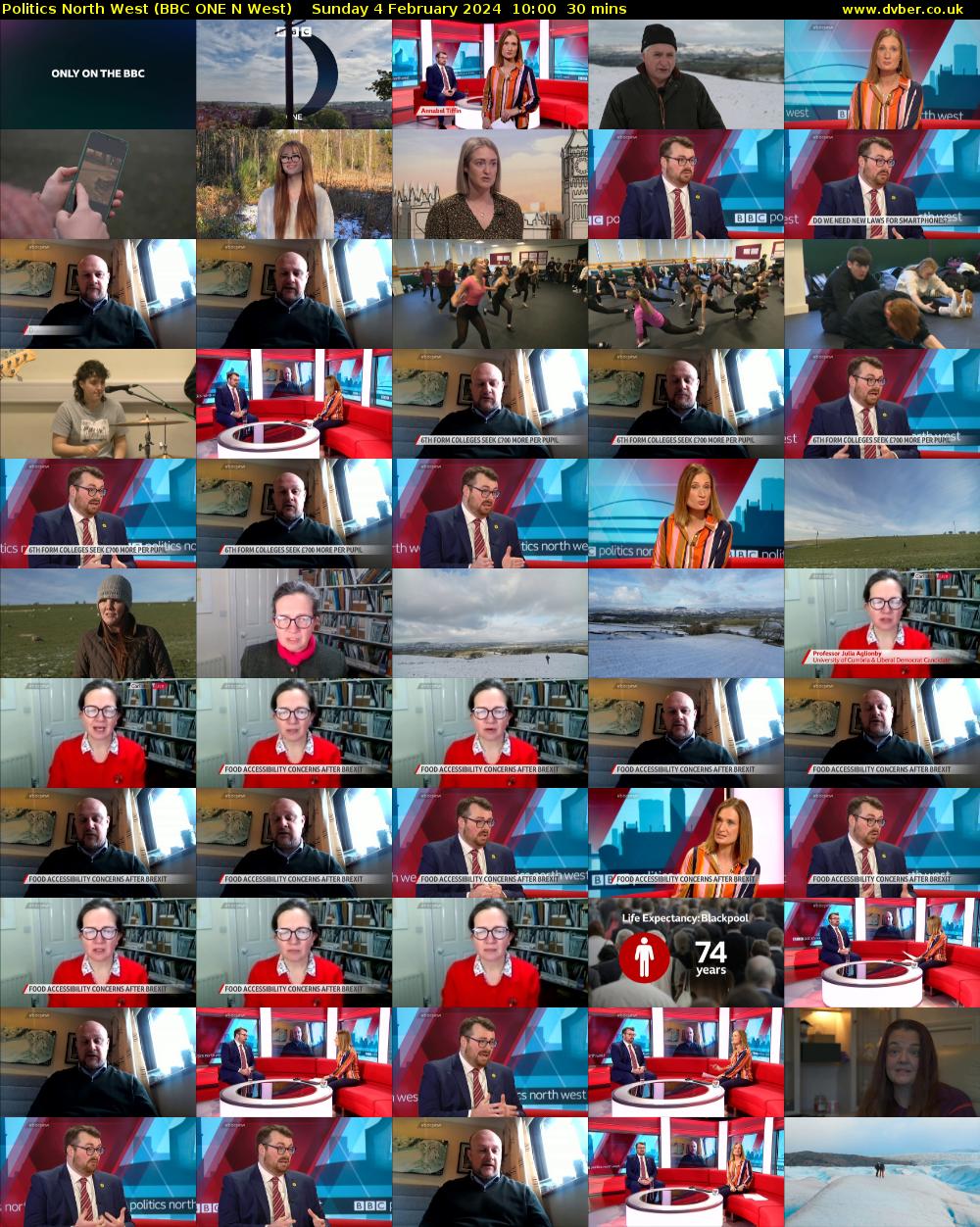 politics north west (BBC ONE N West) Sunday 4 February 2024 10:00 - 10:30
