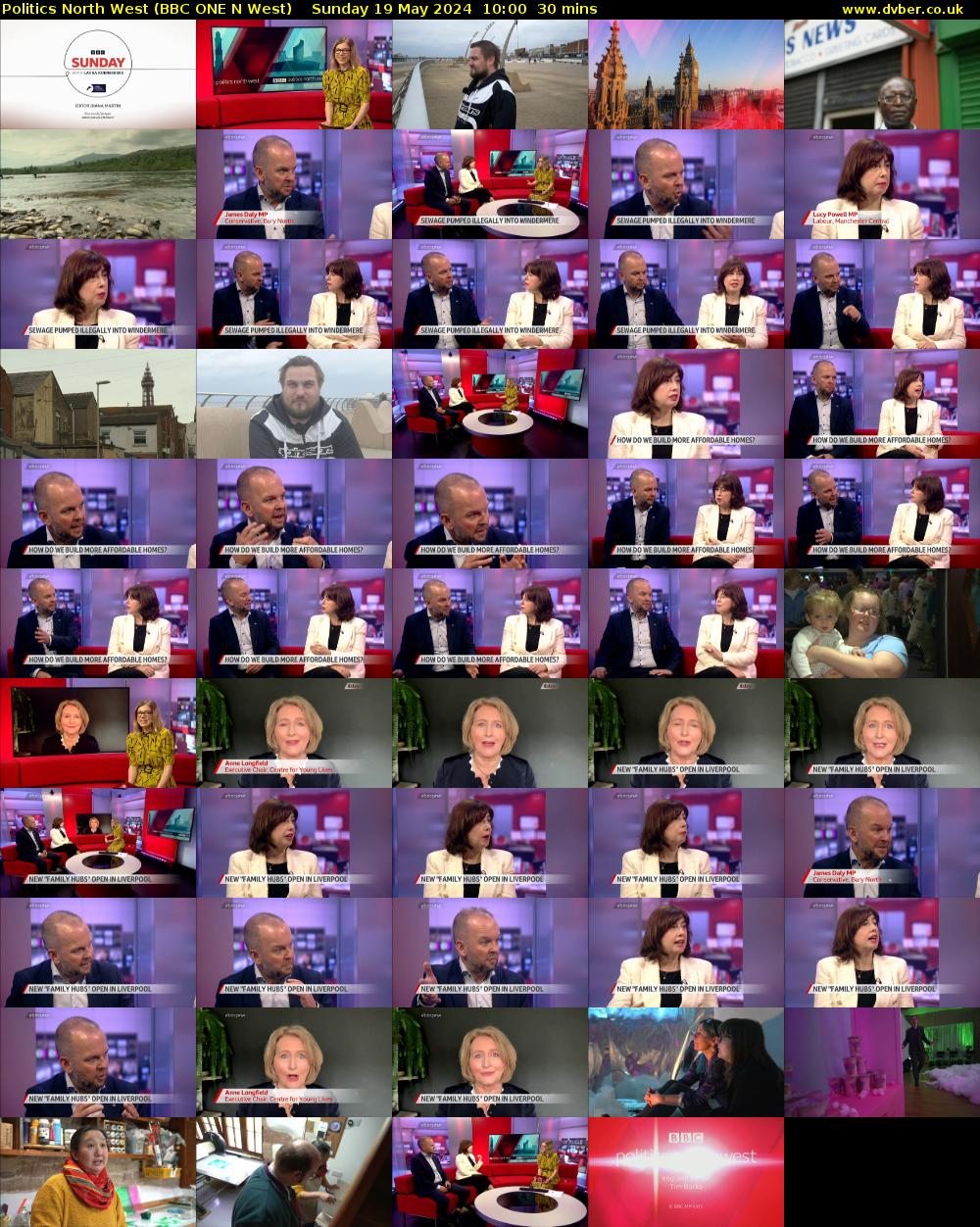 politics north west (BBC ONE N West) Sunday 19 May 2024 10:00 - 10:30