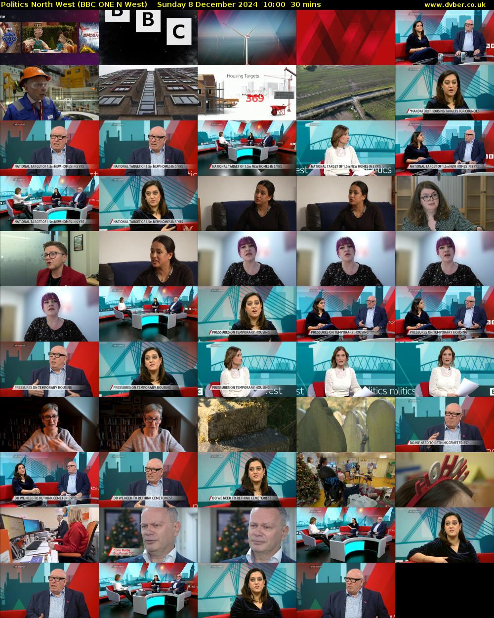 politics north west (BBC ONE N West) Sunday 8 December 2024 10:00 - 10:30