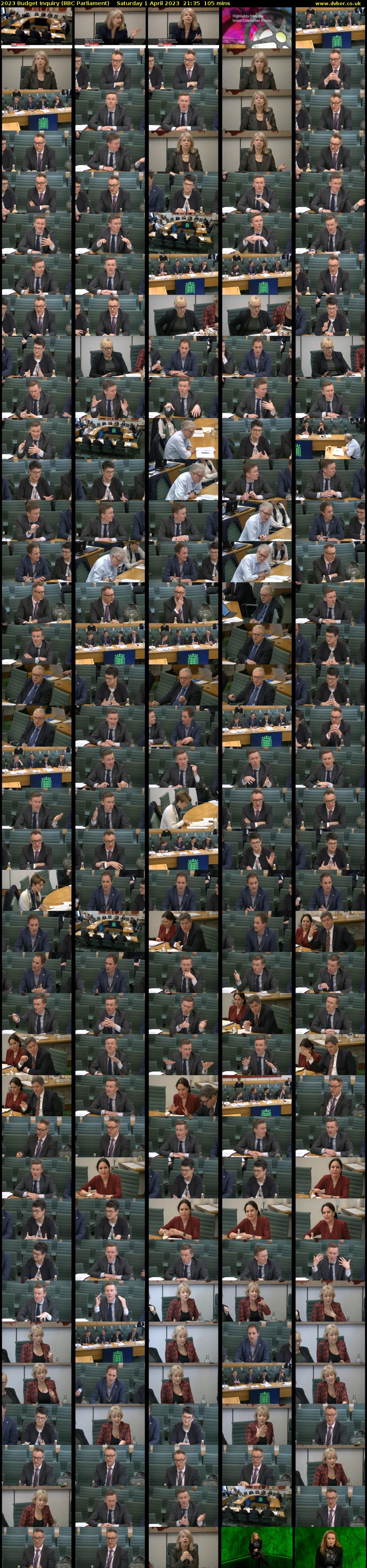 2023 Budget Inquiry (BBC Parliament) Saturday 1 April 2023 21:35 - 23:20