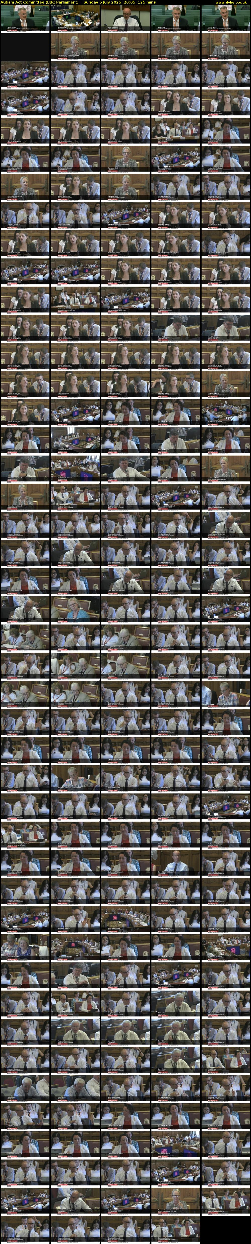 Autism Act Committee (BBC Parliament) Sunday 6 July 2025 20:05 - 22:10