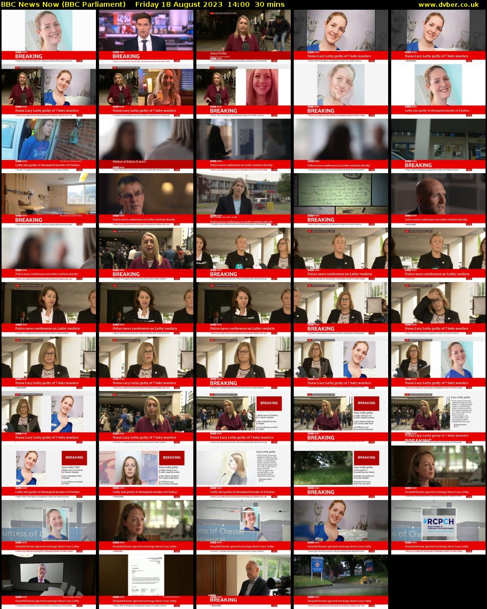 BBC News Now (BBC Parliament) Friday 18 August 2023 14:00 - 14:30
