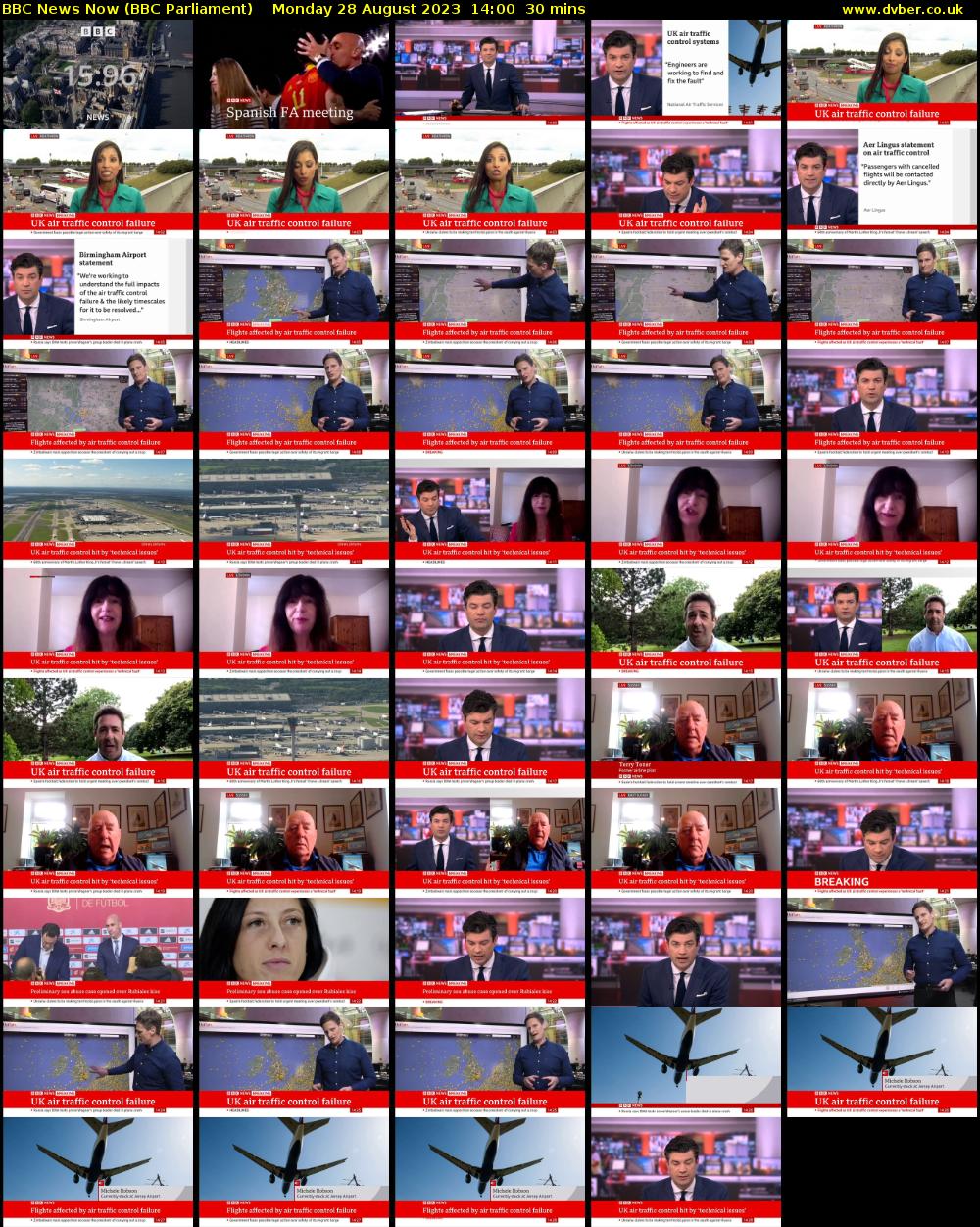 BBC News Now (BBC Parliament) Monday 28 August 2023 14:00 - 14:30