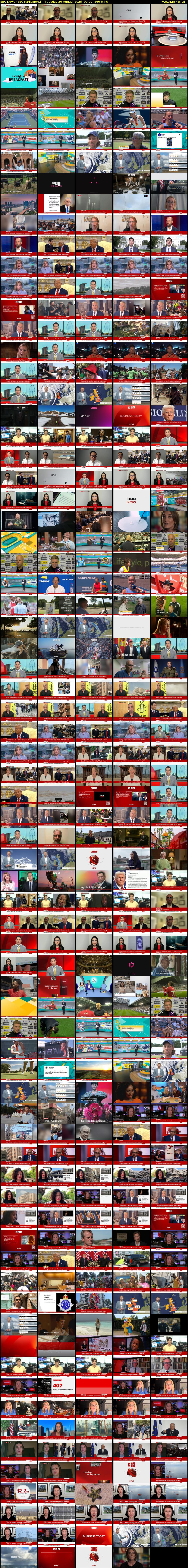 BBC News (BBC Parliament) Tuesday 26 August 2025 00:00 - 06:00
