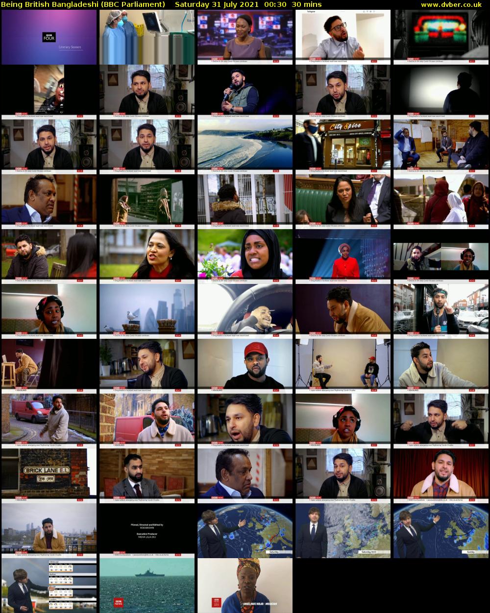 Being British Bangladeshi (BBC Parliament) Saturday 31 July 2021 00:30 - 01:00