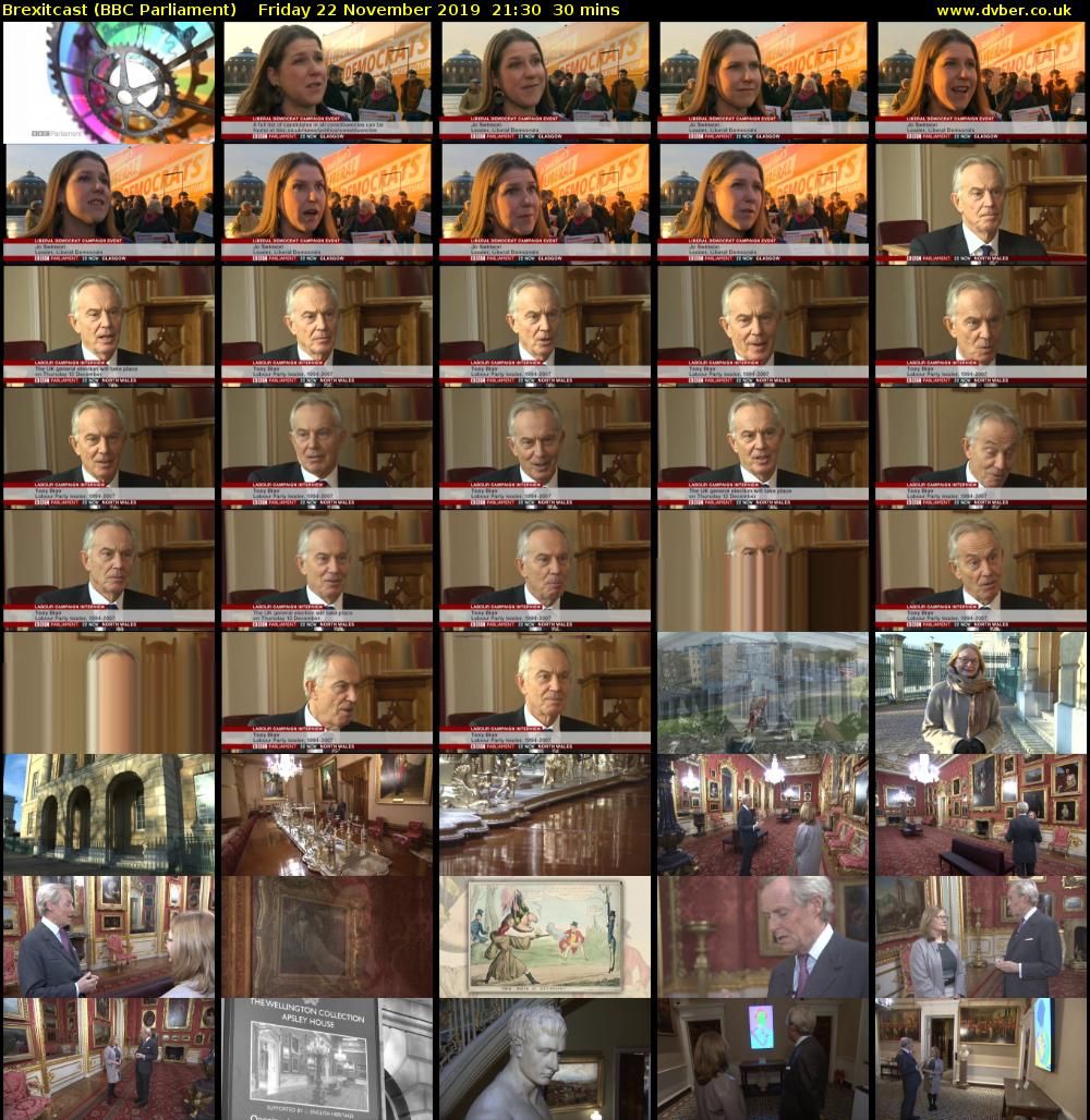 Brexitcast (BBC Parliament) Friday 22 November 2019 21:30 - 22:00